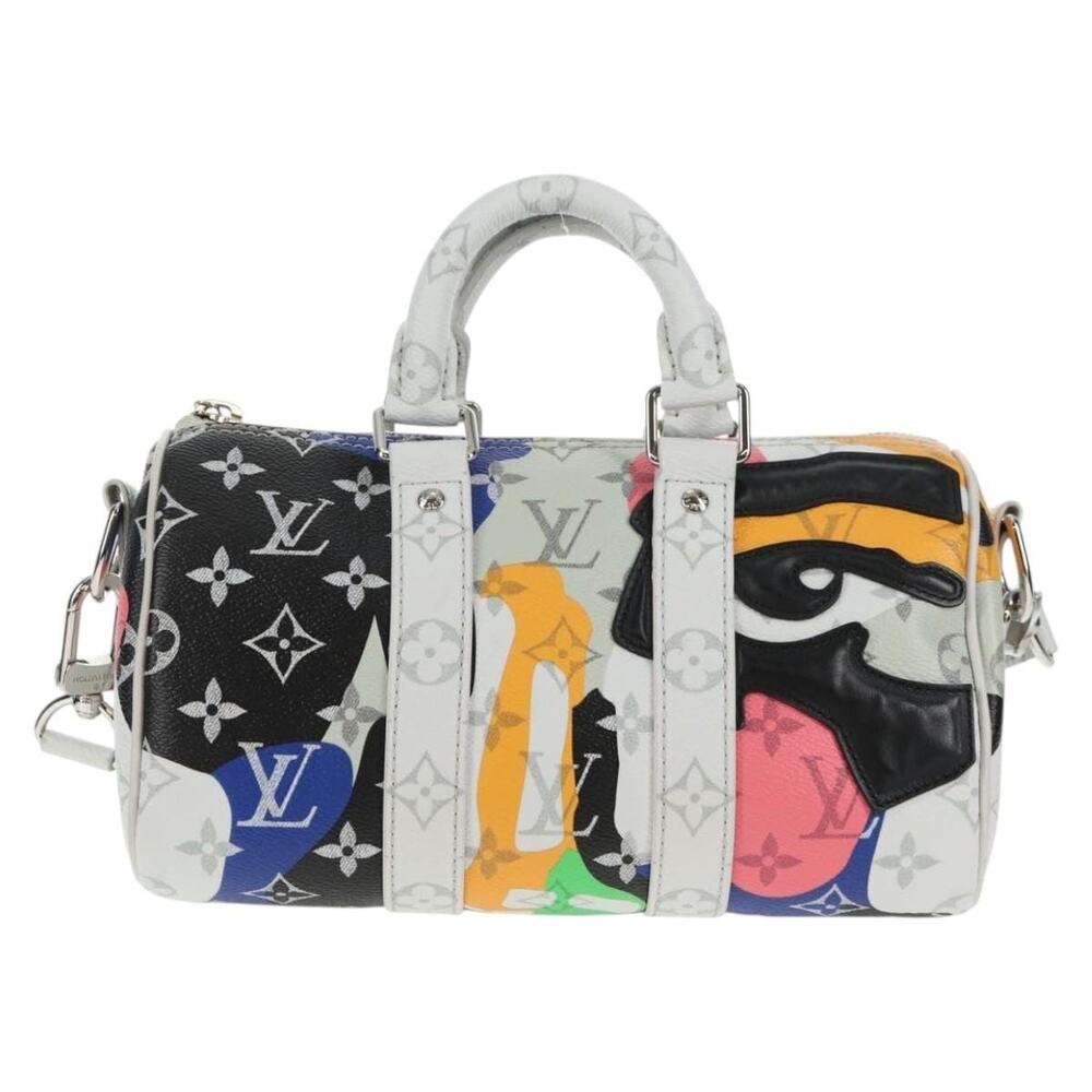 Louis Vuitton LV Portrait Keepall Bandouliere 25 Boston Bag